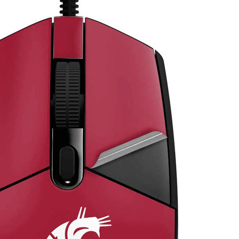 Washington State University Cougars Logo G203 Prodigy RGB Wired Gaming Mouse Skin